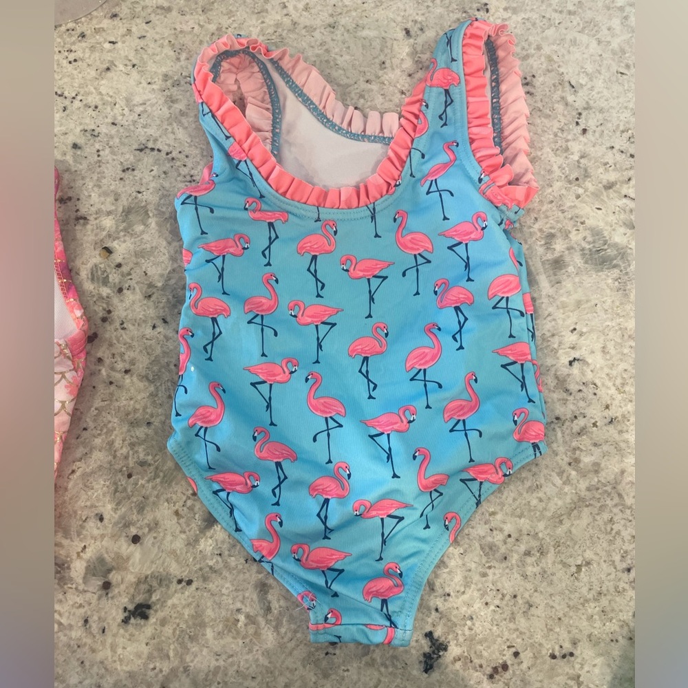 Flamingo bathing suit